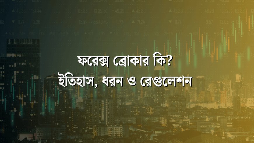 ফরেক্স ব্রোকার কি? ইতিহাস, ধরন ও রেগুলেশন একসাথে জানুন